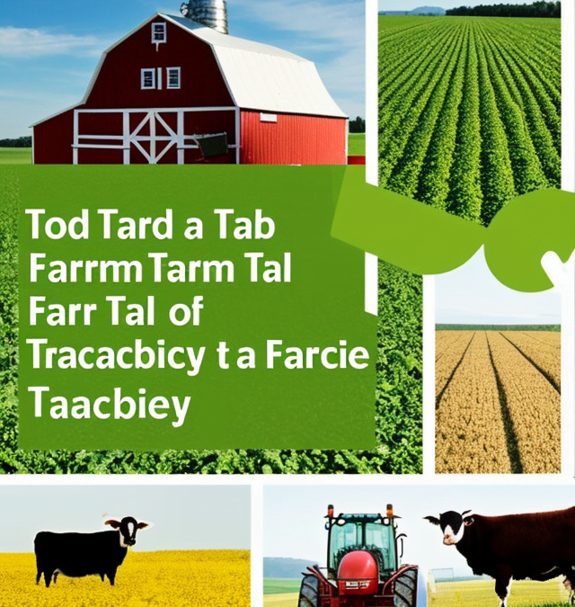 From farm to table: The food journey and the importance of traceability
